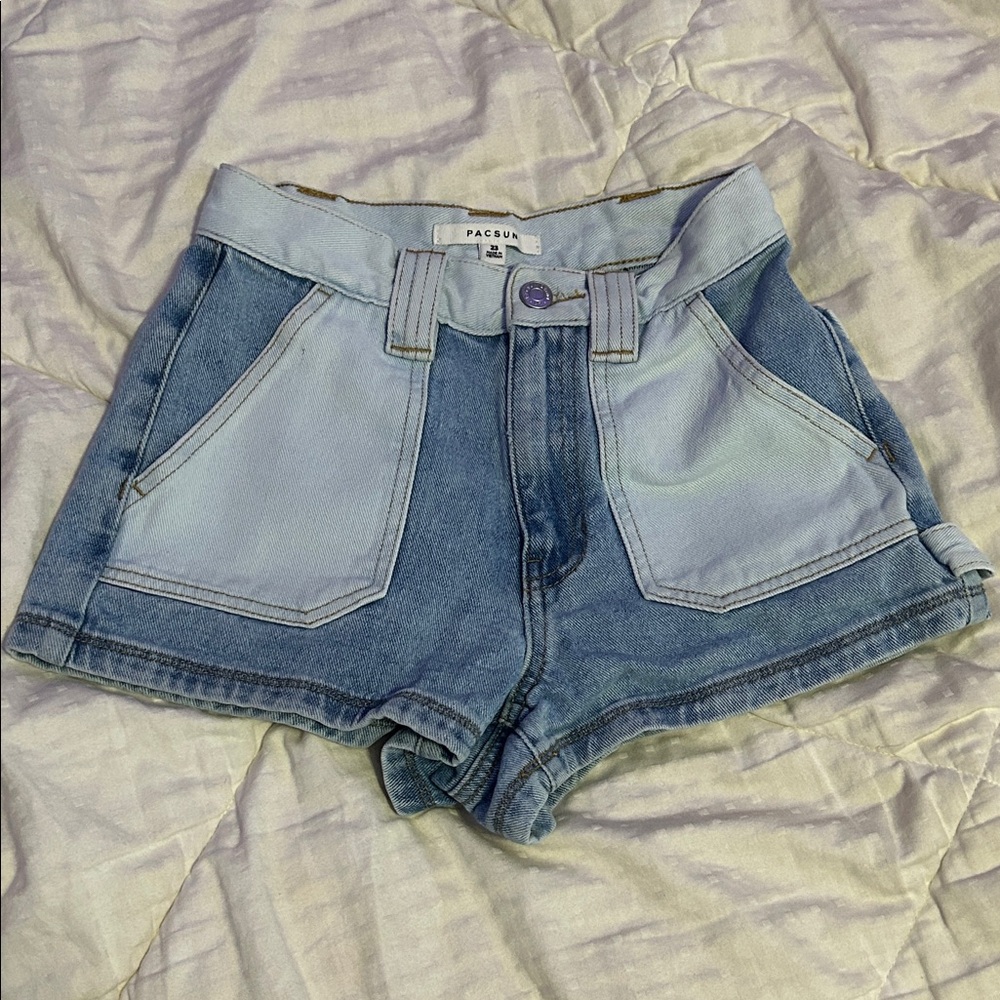PacSun Light Blue Jean Shorts